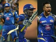 Kieron Pollard, Hardik Pandya and Krunal Pandya